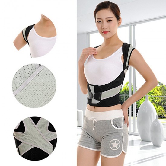 Adjustable Posture Corrector Belt Corset Kyphosis Humpback Correction Back Shoulder Support