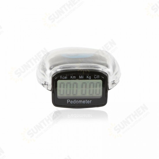 Taiwan Package Chip Portable Stylish Digital Pedometer Distance Calorie Calculation Counter