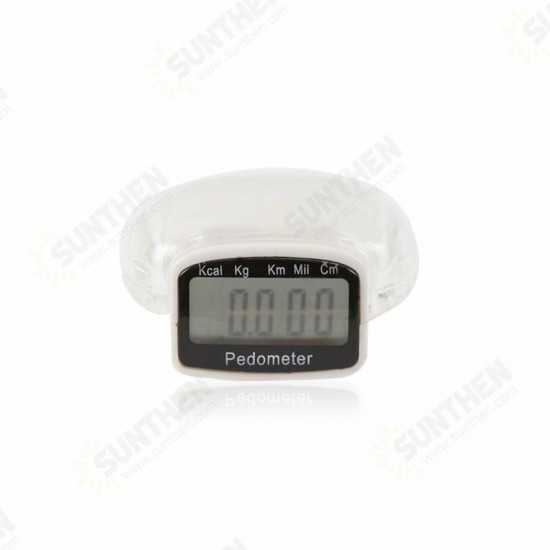 Taiwan Package Chip Portable Stylish Digital Pedometer Distance Calorie Calculation Counter