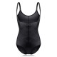 Women Full Body Shaper Front Zip Tummy Bodysuit Slimming Waist Trainer Underbust Shapewear