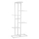 4/6 Layers Plant Flower Stand Metal Flower Pot Shelf Garden Rack Bookshelf Display Rack Holder Home Office Decors