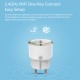 16A Tuya Mini Smart Plug WiFi Smart Socket FR Plug Type Power Monitor Wireless Control Compatible Alexa Google Home