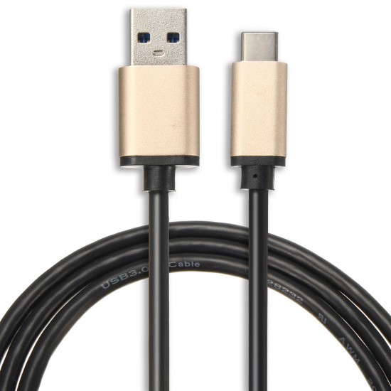 Aluminum Alloy USB 3.1 Type-C To usb 3.0 A Male Data Cable for Mobile Phone