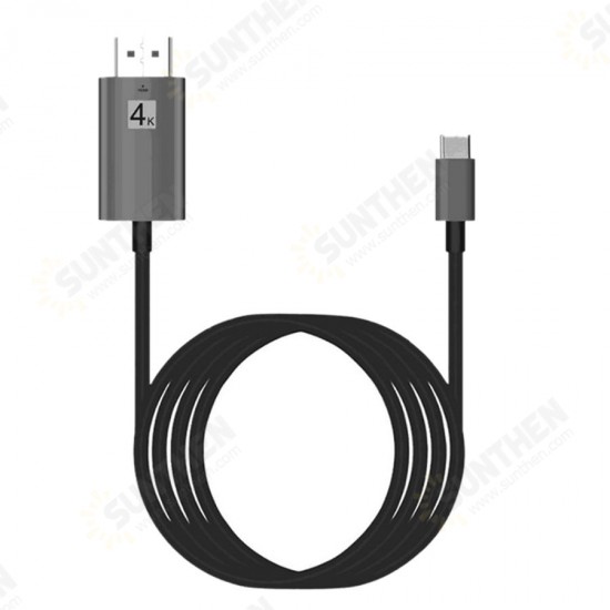 USB3.1 Type-C to High Definition Multimedia Interface 4k Adapter Cable for Macbook Matebook