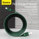 5A USB Type-C Cable Multi-protocol Conversion Support QC3.0 PD3.0 SCP FCP AFC Protocol Fast Charge Braided Nylon Data Transfer Cable