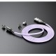 3A LED Magnetic Night Light Nylon 1.2M Fast Charging Type-C Micro USB Data Cable for Samsung S10+ Mi8 Note8 HUAWEI P30Pro