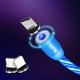 Flow Glow Magnetic Micro USB Data Cable for HUAWEI OPPO VIVO