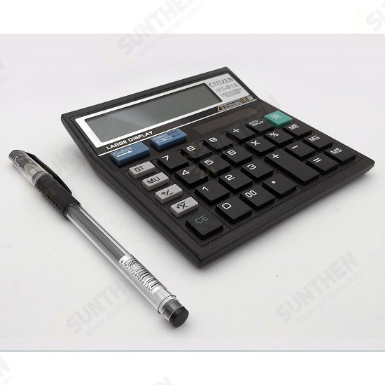 CT-512 Solar Calculator 12 Digital Calculator Black Calculator