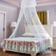 Anti-Mosquito Round Ceiling Mosquito Net Dense And High Polyester Mesh No Installation Mosquito Net