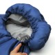 Waterproof 210x75CM Sleeping Bag Single Person for Outdoor Hiking Camping Warm Soft Adult Home Suit Case