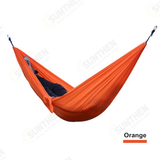 270x140CM Double Hammock 210T Nylon Hanging Swing Bed Outdoor Camping