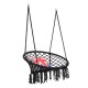 Outdoor Hanging Hammock Woven Rope Chair Seat Indoor Bedroom Children Round Swing Bed