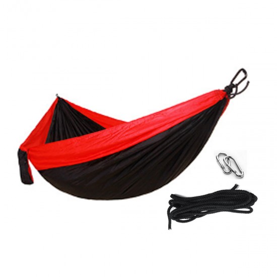 Outdoor Travel Double Person Hanging Hammock Max Load 200KG Portable Camping Hammock Bed