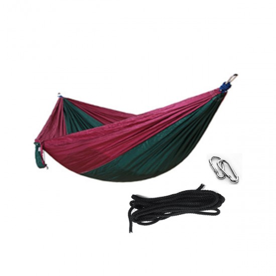 Outdoor Travel Double Person Hanging Hammock Max Load 200KG Portable Camping Hammock Bed