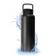 1200ML Stainless Steel Water Cup Large Capacity Outdoor Portable Keep Warm Bottle