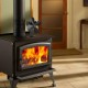 2 Pcs FFAN01 4 Blade Fireplace Fan Eco Friendly Quiet Winter Thermal Heat Power Fan Wood Burner Stove Fan Home Travel - Black