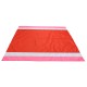 210x200cm Waterproof Beach Blanket 4-6 Persons Lightweight Sand Resistant Beach Mat Picnic Mat with Storage Bag Peg for Camping Hiking