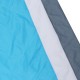 210x200cm Waterproof Beach Blanket 4-6 Persons Lightweight Sand Resistant Beach Mat Picnic Mat with Storage Bag Peg for Camping Hiking