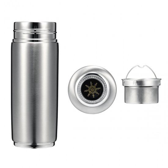 400ML Quantum Alkaline Filtered Water Cup Balance Bio Energy Nano Ionizer Flask Water Bottle