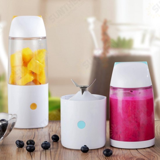 400ml USB Electrical Fruit Juicer DIY Juicing Extractor Cup Machine