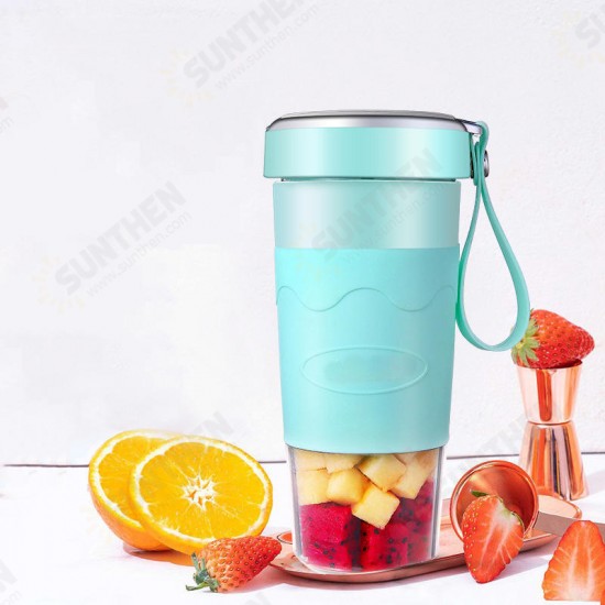 400ml Wireless Electric Juicer Fruit Maker Portable Travel USB Blender Accompany Cup