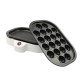 800W Electric 20 Hole Takoyaki Grill Pan DIY Meat Ball Maker Cooking Stove AU Plug