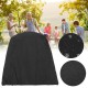 80x63x96cm Heavy Duty BBQ Grill Cover Waterproof Dust Rain UV Proof Protector Fit Azuma Barrel Barbecue