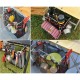 Outdoor Picnic Camping Storage Net Bag Stuff Storage Mesh Pack Kitchen Portable Folding Table Hanging Net