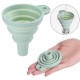 RY-350 Creative Silicone Folding Funnel Retractable Household Kitchen Liquid Sub Package Camping Mini Funnel