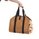 Firewood Carrier Holder Canvas Tote Bag Wood Bag Wood Storage Organizer Waterproof Portable Outdoor Camping