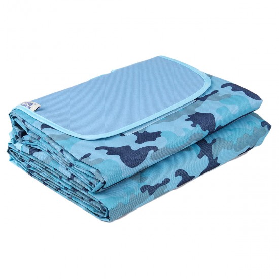 Folding 145/195x200cm Picnic Mat Waterproof Beach Moisture Proof Blanket Camping Travel