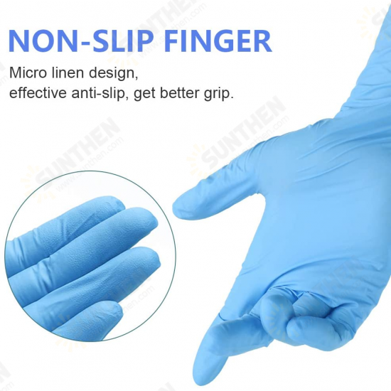 100*Pcs Disposable Nitrile BBQ Gloves Waterproof Safety Glove Disposable Gloves Protective Gloves