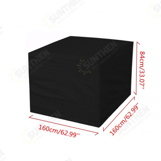 160x160x84cm Outdoor Garden Patio Waterproof Cube Table Furniture Cover Shelter Protection