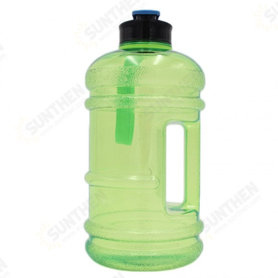 2.2L Big Large Water Bottle BPA Sport Gym Training Workout Drink Cap Kettle