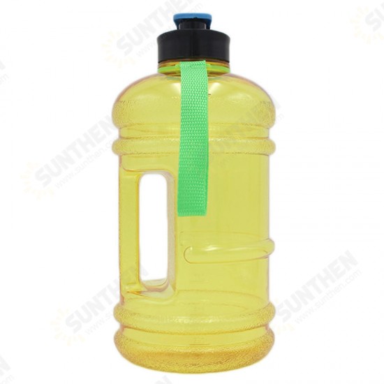 2.2L Big Large Water Bottle BPA Sport Gym Training Workout Drink Cap Kettle