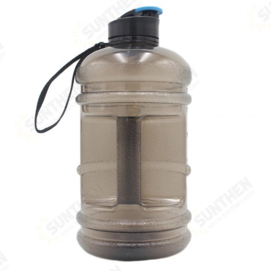 2.2L Big Large Water Bottle BPA Sport Gym Training Workout Drink Cap Kettle