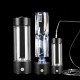 450ml Hydrogen-Rich Water Ionizer Maker Cup Generator Glass Bottle Mug USB Charging Glass Water Bottle