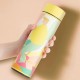 480ml Vacuum Thermos LCD Temperature Display Water Bottle Stainless Steel Double Wall Insulated Cup Camping Travel