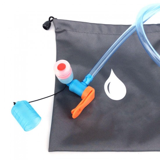 Outdoor Hydration Bag Bladder Water Tube Converter Drinking Straw Suction Nozzle Mouth Piece