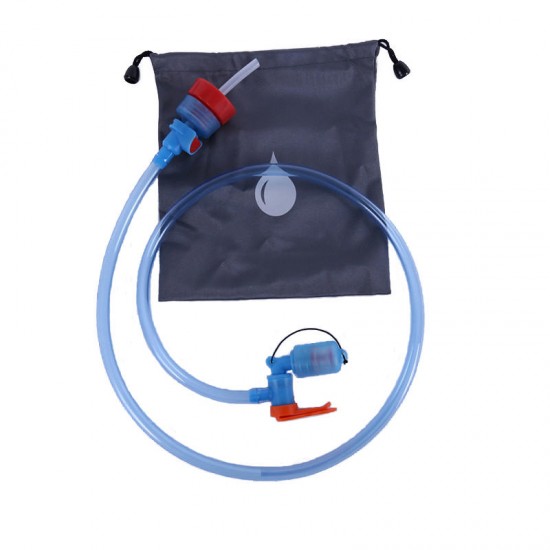 Outdoor Hydration Bag Bladder Water Tube Converter Drinking Straw Suction Nozzle Mouth Piece