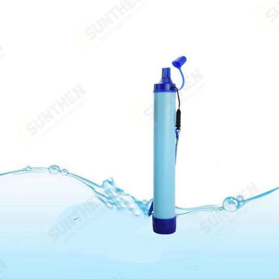 Portable Water Filter Straw Purifier Cleaner Emergency Safety Survival Drinking Tool Kit