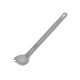 Ta8121F Titanium Long Handle Fork Spoon Camping Picnic Tableware