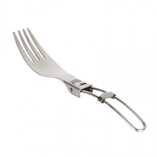 Ti5303 Titanium Folding Fork Ultralight Spork Cutlery Outdoor Camping Picnic Tableware