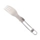 Ti5303 Titanium Folding Fork Ultralight Spork Cutlery Outdoor Camping Picnic Tableware