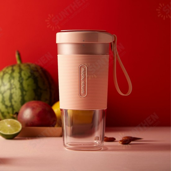 700W 300ml Fruit Juicer Bottle Portable DIY Magnetic Charging Electric Juicing Extracter Cup Machine Outdoor Travel from