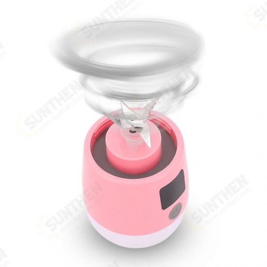 Multifunction Mini Juicer Food Milkshake Fruit Maker Machine USB Rechargeable Blender Camping Picnic