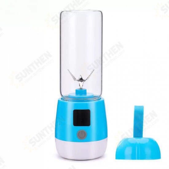 Multifunction Mini Juicer Food Milkshake Fruit Maker Machine USB Rechargeable Blender Camping Picnic