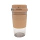 250ml Fruit Juicer Bottle Portable DIY Juicing Extracter Cup Magnetic Charging Portable Camping Picnic Travel Cup