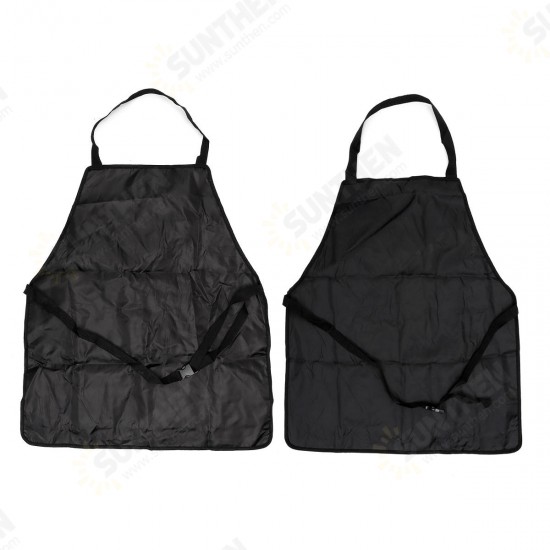 Outdoor BBQ Barbecue Cooking Waterproof Aprons With Beer Can Opener Belt Camping Picnic