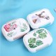 Outdoor Picnic Bento Box Stainless Steel Thermal Food Container Lunch Box 3/4 Grid Japanese Color Pattern